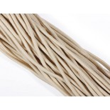 Zdjęcie - Gumka pleciona okrągła ecru 3mm